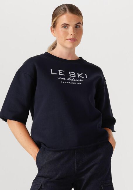 Blaue PENN & INK T-shirt SWEATER W25F1702 - large