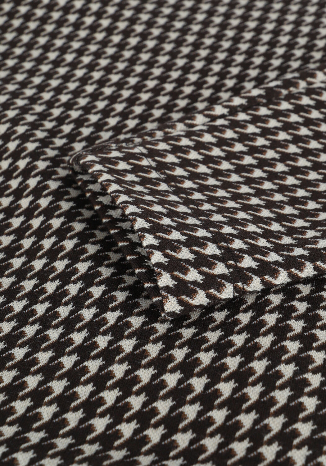 Braune VANILIA Tops & T-shirts PIUED DE POULE TOP - large