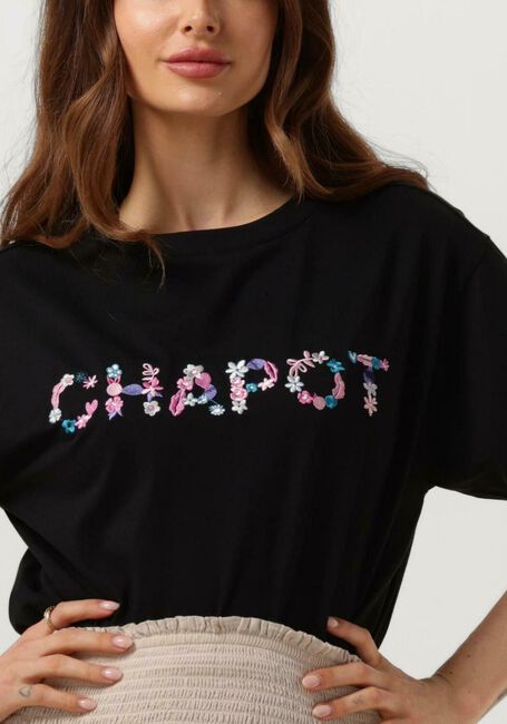 Schwarze FABIENNE CHAPOT T-shirt STEVE CHAPOT T-SHIRT - large