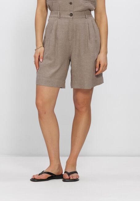 Hellgrau MSCH COPENHAGEN Hosen MSCHVIANA GINIA HW SHORTS - large