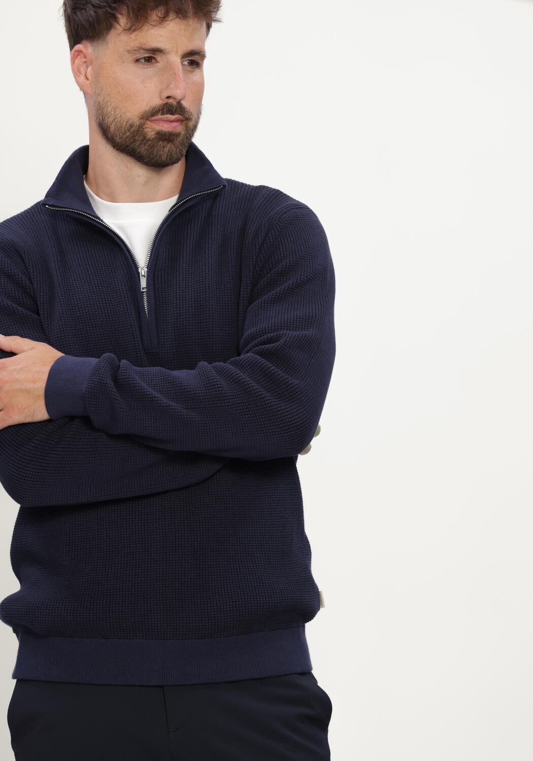 Dunkelblau MACE Pullover M-ANTHONY - large