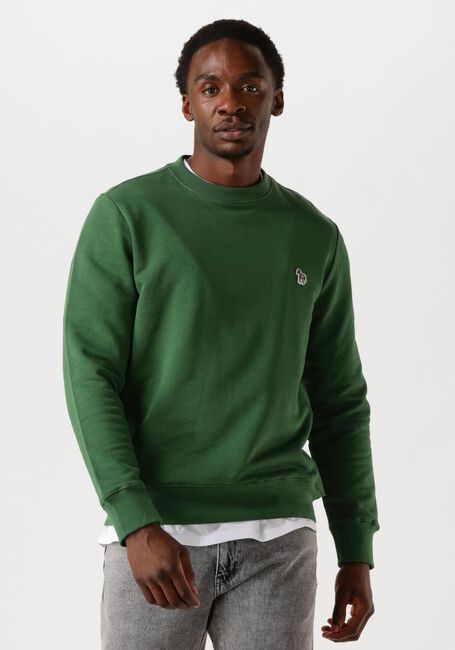 Grüne PS PAUL SMITH Sweatshirt MENS REG FIT SWEATSHIRT ZEBRA - large