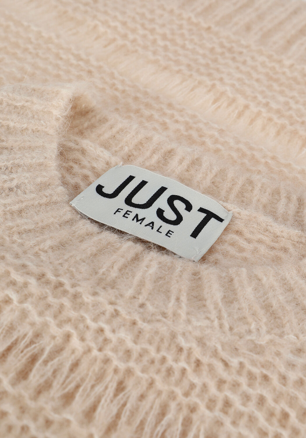 Beige JUST FEMALE Pullover SAGI KNIT - large