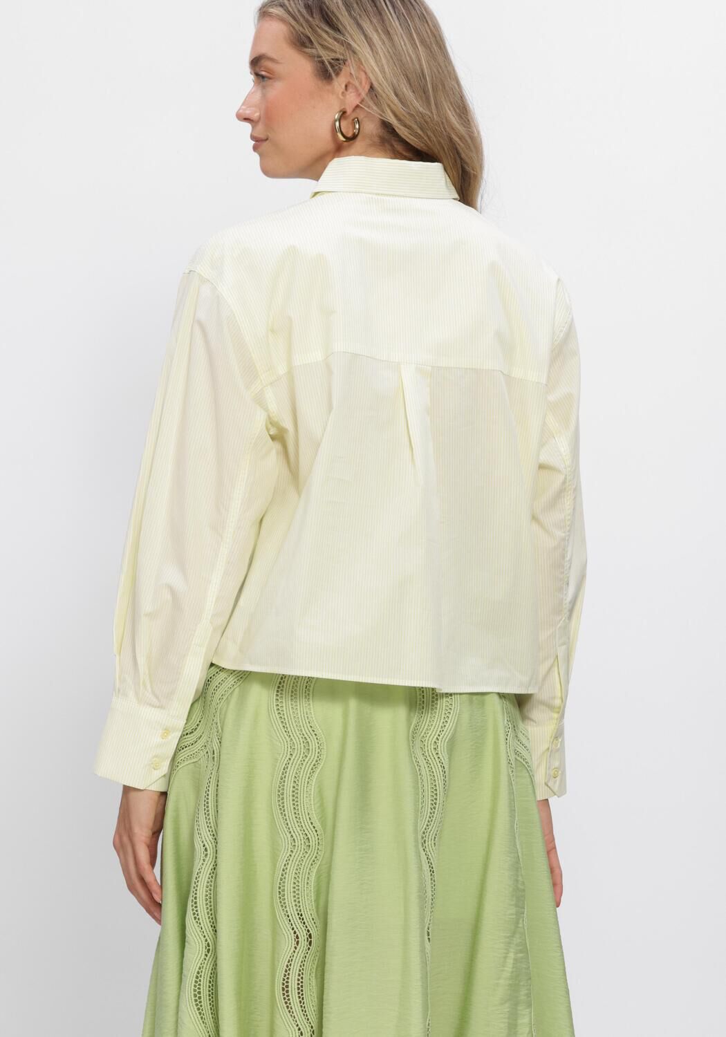 Gelbe COPENHAGEN MUSE Blusen CMBLAIRE-SHIRT - large