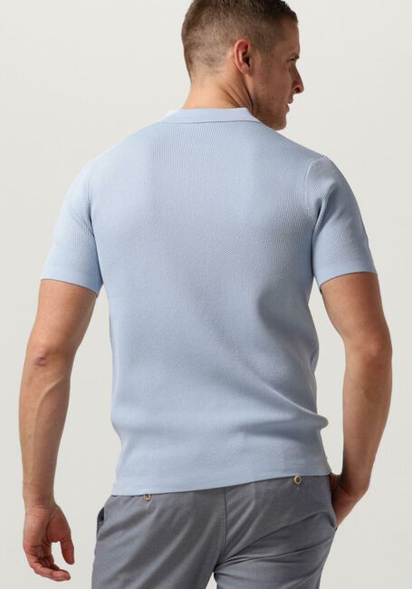 Hellblau GENTI Polo-Shirt K9119-1260 - large