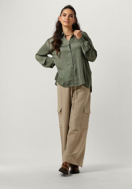 Gr&uuml;ne MSCH COPENHAGEN Blusen MSCHNANELLA MALUCA SHIRT - large