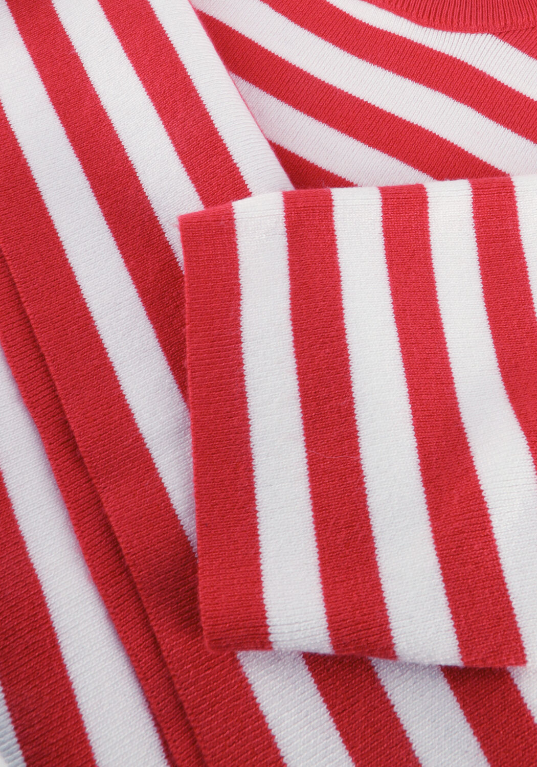 Rote OBJECT Top OBJESTER S/S NEW KNIT PULLOVER - large