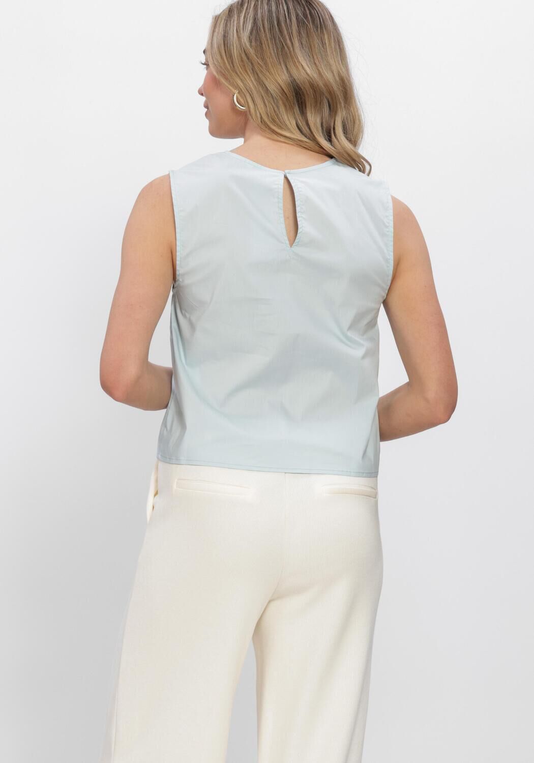 Dunkelblau OBJECT Top OBJFIE PAIGE LO S/L TOP - large