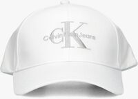 Weiße CALVIN KLEIN Kappe MONOGRAM CAP - medium