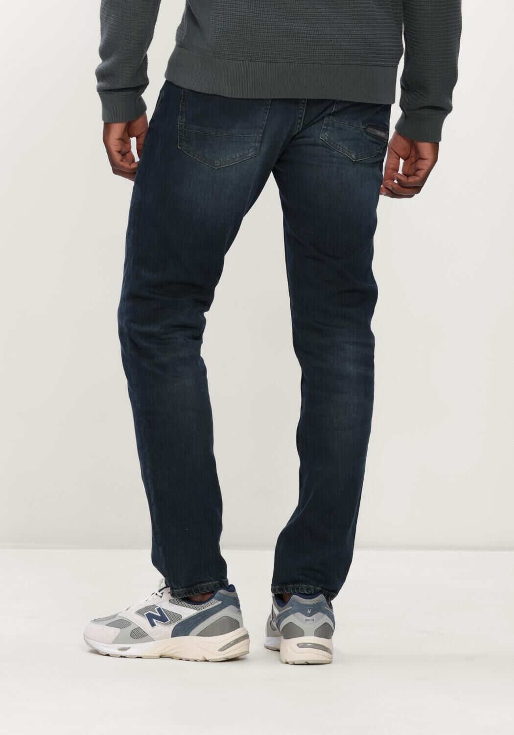 Dunkelblau CAST IRON Straight leg jeans VALVER REGULAR - large