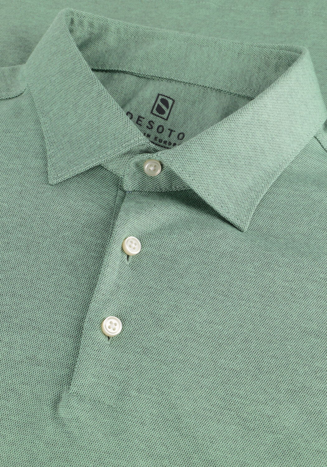 Gr&uuml;ne DESOTO Polo-Shirt DESOTO POLO KENT 1/2 - large