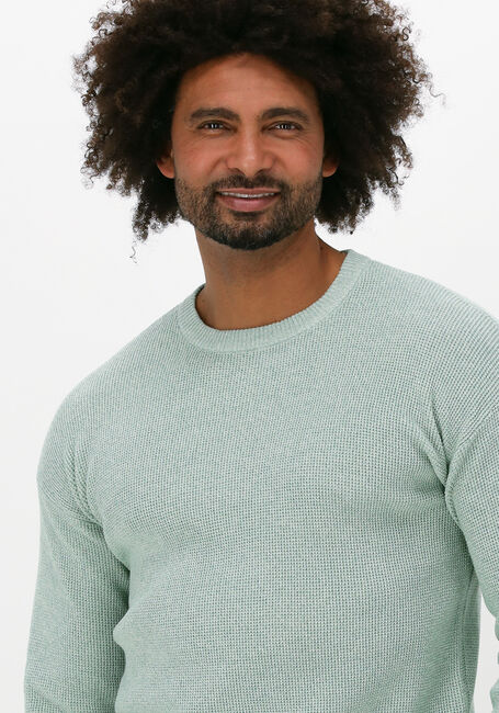 Grüne SELECTED HOMME Pullover SLHROBERT LS KNIT CREW NECK - large