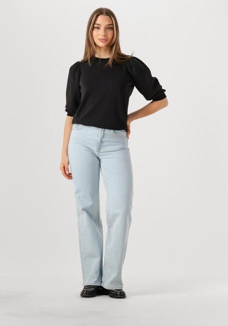 Hellblau SELECTED FEMME Wide jeans SLFALICE-N HW WIDE LON SKY BLUE JEAT - large