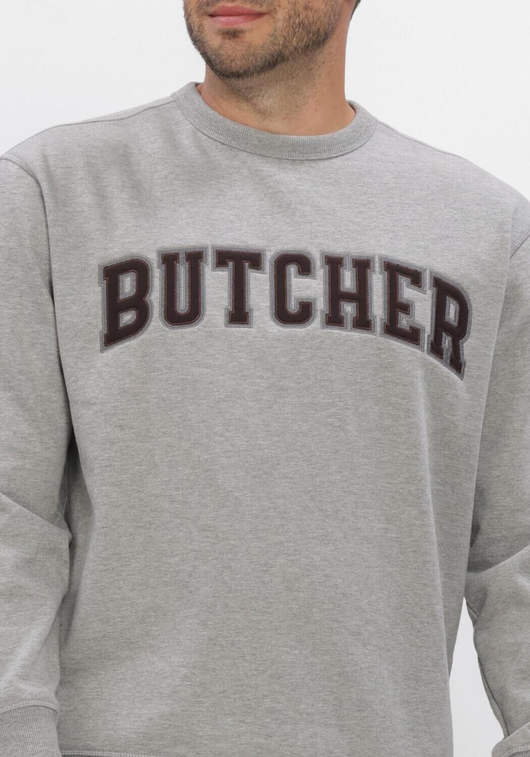 Hellgrau BUTCHER OF BLUE Sweatshirt BUTCHER CREW - large