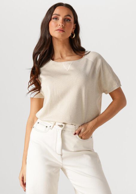 Sand NUKUS T-shirt ANITA TOP LUREX - large