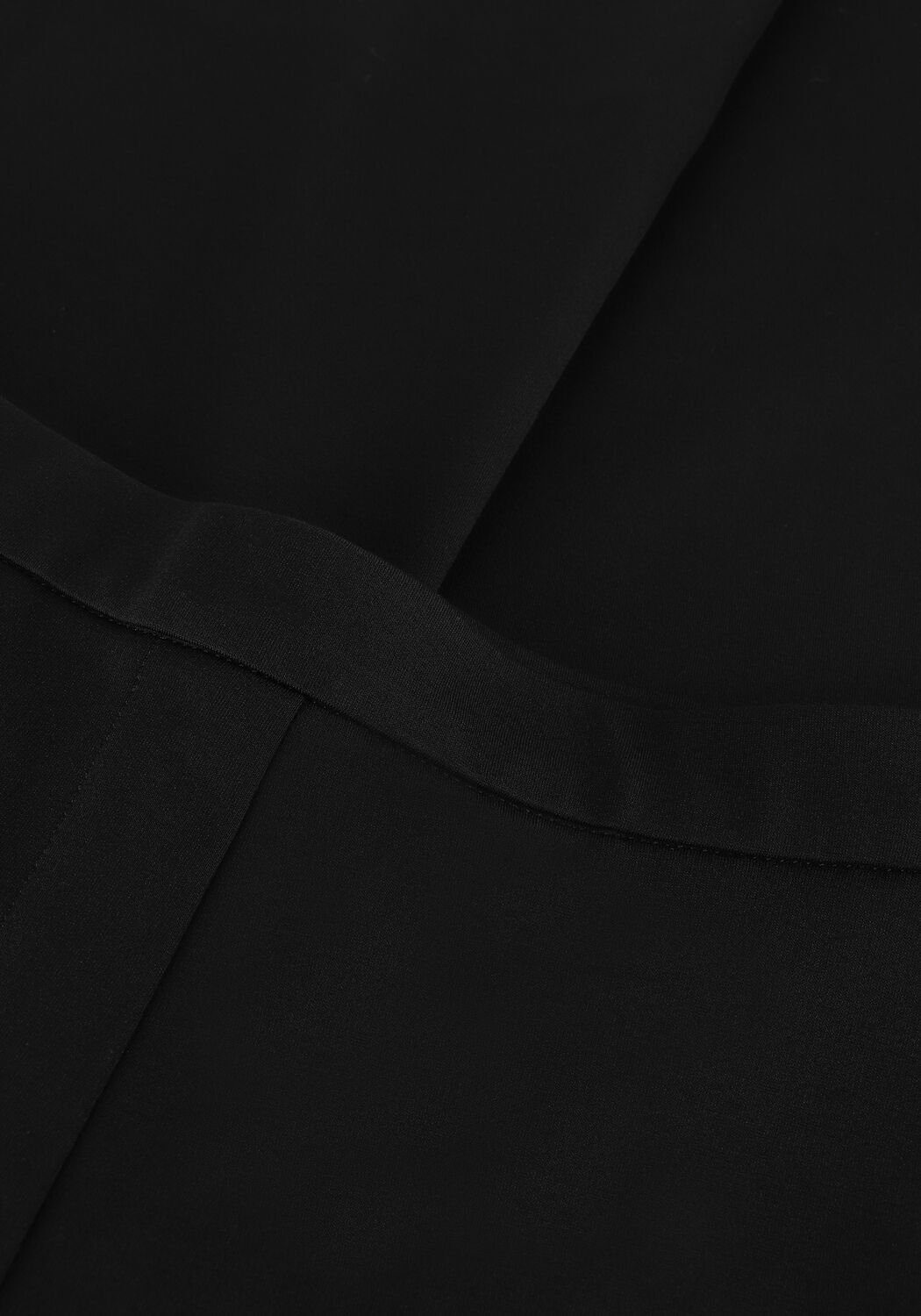 Schwarze MODSTR&Ouml;M Schlaghose TANNY FLARE PANTS - large