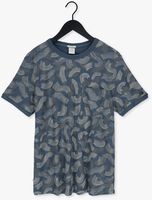 Dunkelblau CAST IRON T-shirt SHORT SLEEVE R-NECK RELAXED FIT COTTON TWILL