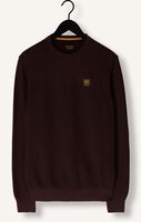 Bordeaux PME LEGEND Pullover CREWNECK COTTON PLATED Bordeaux PME LEGEND Pullover CREWNECK COTTON PLATED - medium