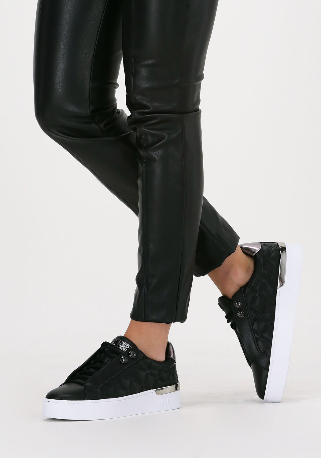 Schwarze LIU JO Sneaker Low SILVIA 37 - large