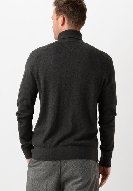 Dunkelgrau TOMMY HILFIGER Rollkragenpullover PIMA ORG CTN CASHMERE ROLL NECK - large