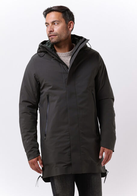Dunkelgrün KRAKATAU Wattierte Jack QM375 - large