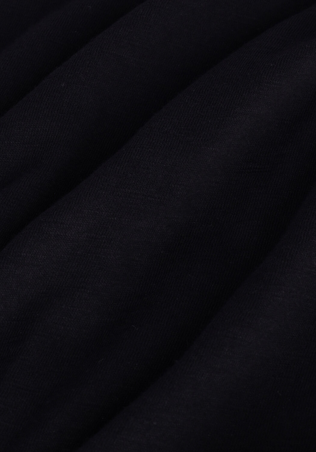 Schwarze MY ESSENTIAL WARDROBE T-shirt 09 THE OTEE SLUB YARN JERSEY - large