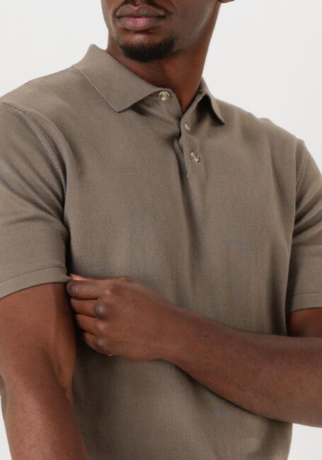 Taupe THE GOODPEOPLE Polo-Shirt PLAN - large