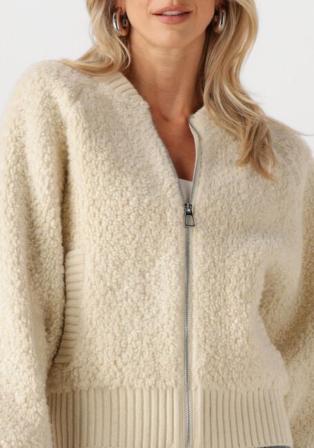 Weiße EDITED Pullover SINDY WOOL CARDIGAN - large