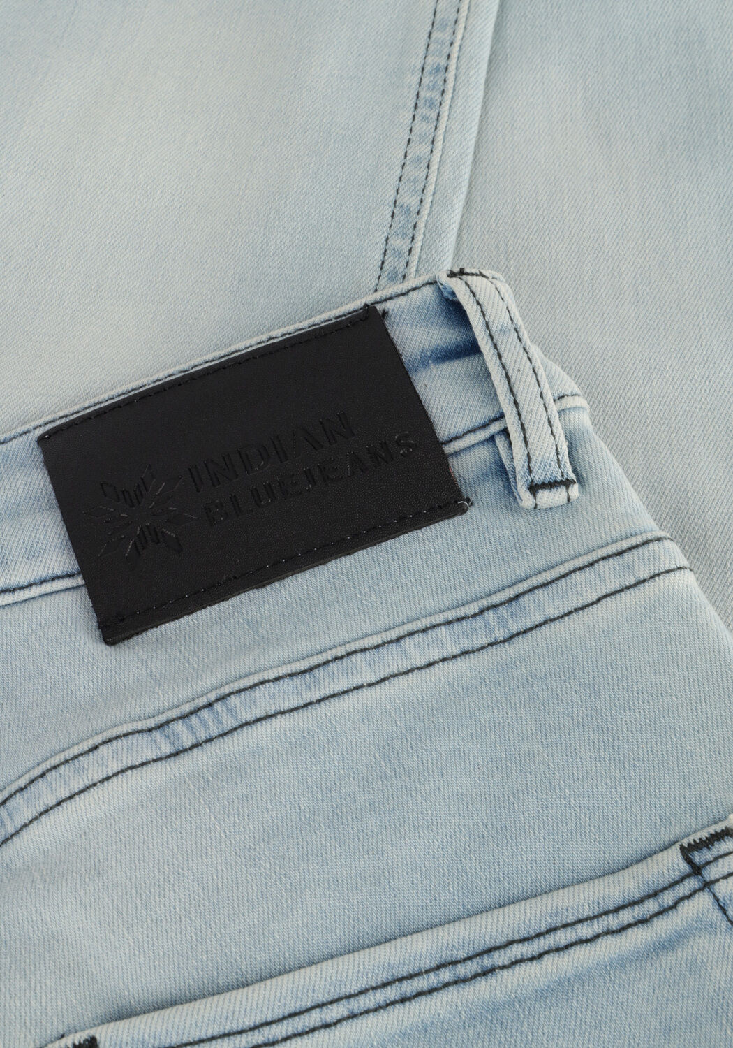 Blaue INDIAN BLUE JEANS Straight leg jeans MAX STRAIGHT FIT - large