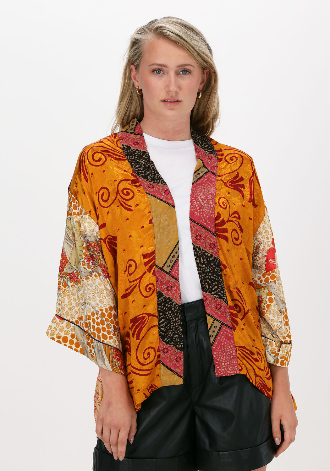 Orangene SISSEL EDELBO Kimono LOTUS SHORT MIX KIMONO