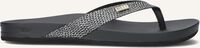 Schwarze REEF Zehentrenner CUSHION COURT Schwarze REEF Zehentrenner CUSHION COURT - medium