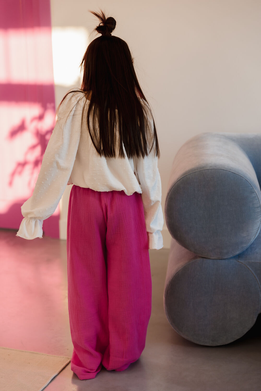 Rosane Salty Stitch Hose LOUNGE BROEK - BABY COTTON - large