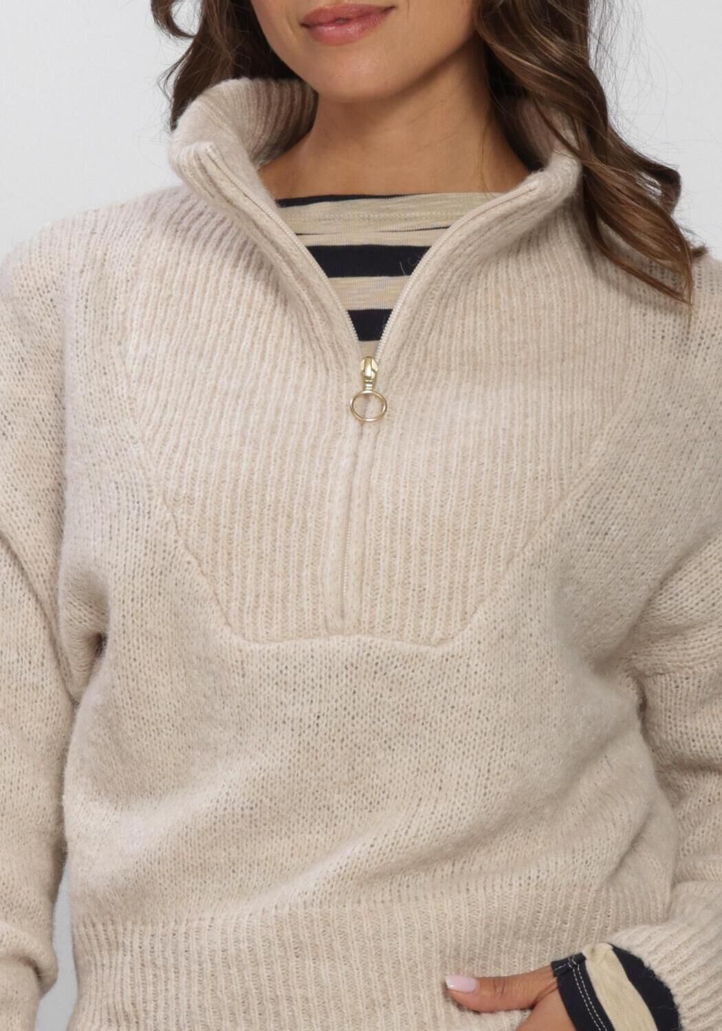 Beige BY-BAR Pullover BOXY BEAU PULLOVER - large