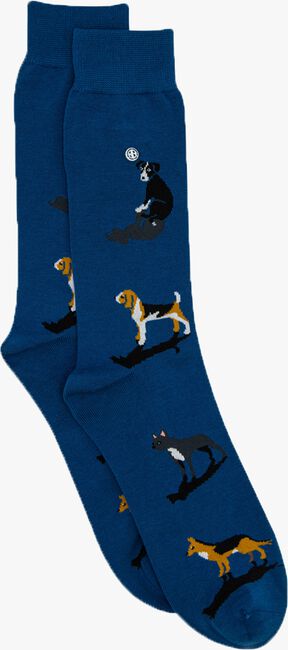 Blaue ALFREDO GONZALES Socken DOGS - large