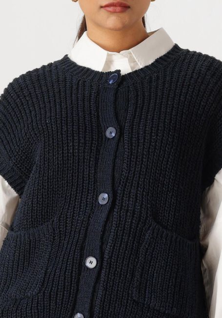 Blaue WITHBLACK Blusen WBLSELENA WAISTCOAT - large