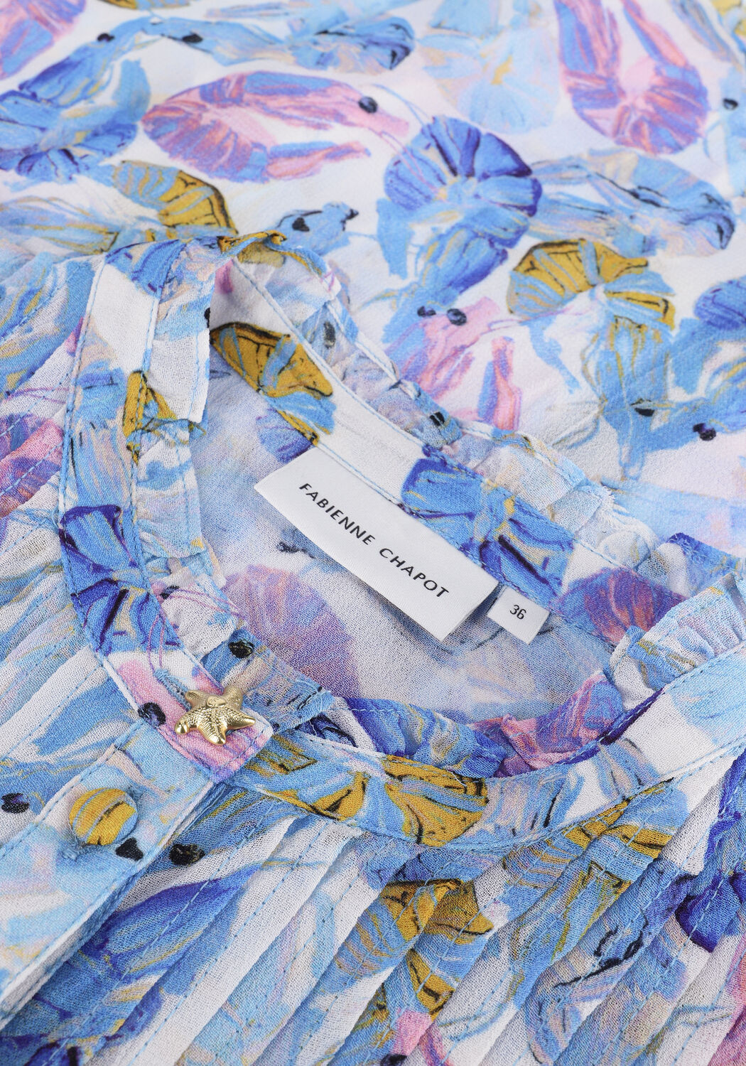 Blaue FABIENNE CHAPOT Blusen BIBI BLOUSE - large