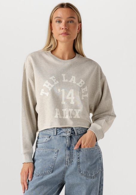 Hellgrau ALIX THE LABEL Pullover LADIES KNITTED SOFT SWEATER - large