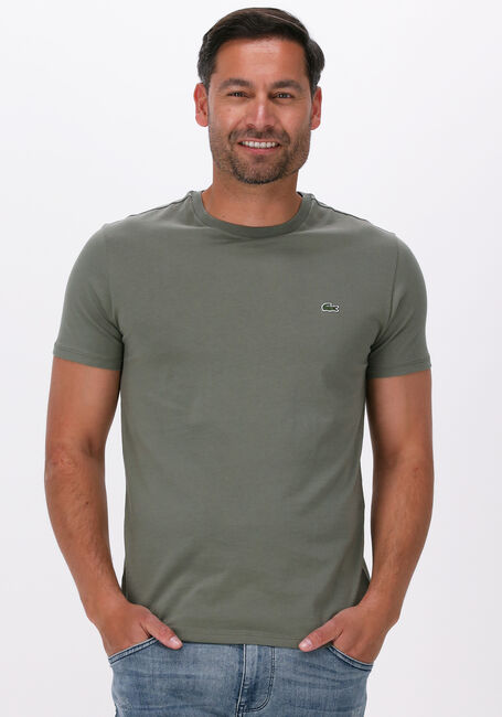 Olive LACOSTE T-shirt 1HT1 MEN'S TEE-SHIRT 1121 - large