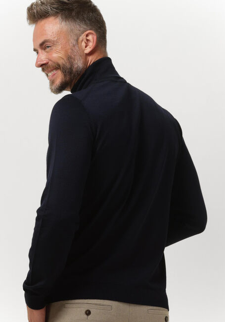 Dunkelblau BOSS BLACK Rollkragenpullover MUSSO-P - large