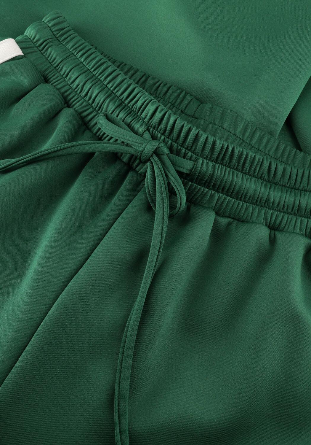 Gr&uuml;ne ALIX THE LABEL Weite Hose LADIES KNITTED TAPES TRAINING PANTS - large