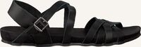 Schwarze RED-RAG Flache Sandalen 79144 - medium