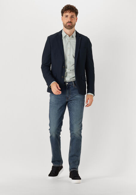 Dunkelblau CAST IRON Sakkos FANCY STRUCTURE KNIT - large