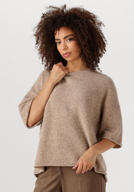 Beige SECOND FEMALE Pullover SELANA KNIT O-NECK - large