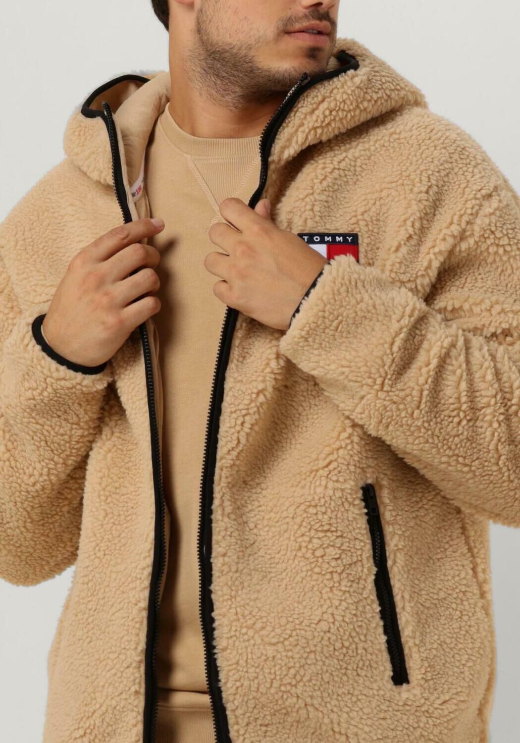 Sherpa zip thru hoodie 2025