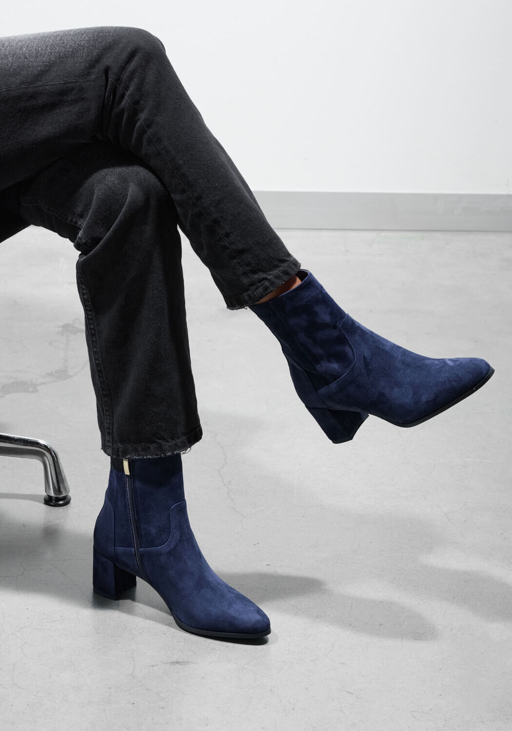 Blaue LINA LOCCHI Stiefeletten 8543 - large