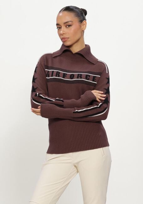 Braune AIRFORCE Rollkragenpullover ELDORA MOUNTAIN KNIT - large