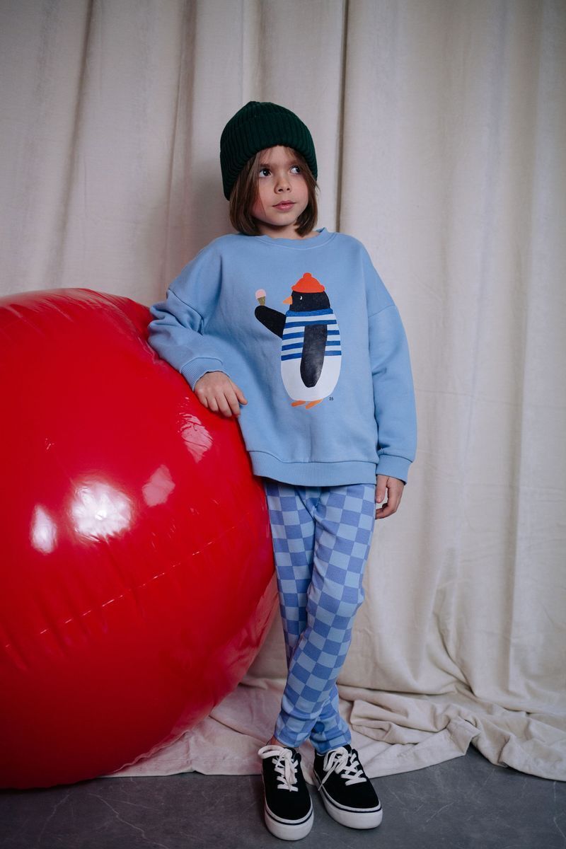 Mehrfarbige/Bunte DAILY BRAT Legging CHECKERED PANTS - large