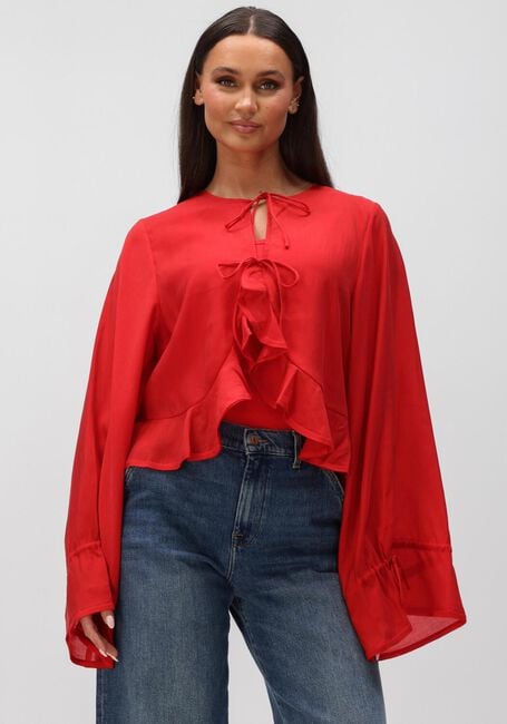 Rote COPENHAGEN MUSE Blusen CMMOLLY-SHIRT - large