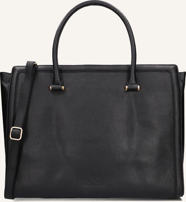 Schwarze FRED DE LA BRETONIERE Handtasche MIKA BUSINESSBAG Schwarze FRED DE LA BRETONIERE Handtasche MIKA BUSINESSBAG - large