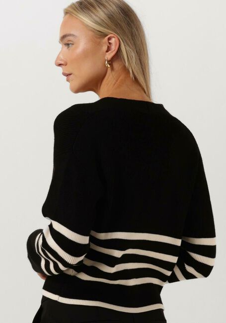 Schwarze NOTES DU NORD Strickjacke GAIA CARDIGAN - large